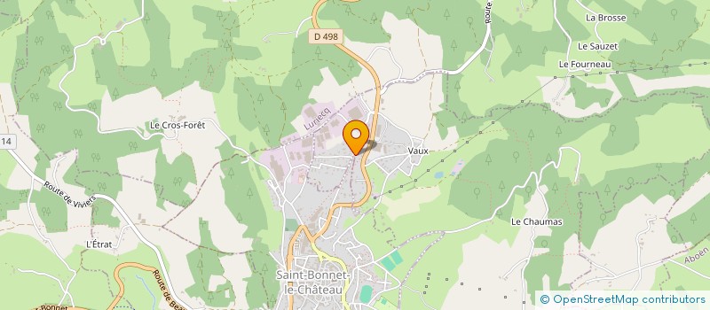 localisation de l'entreprise MONSIEUR JEAN SERNESI  LA TOURETTE