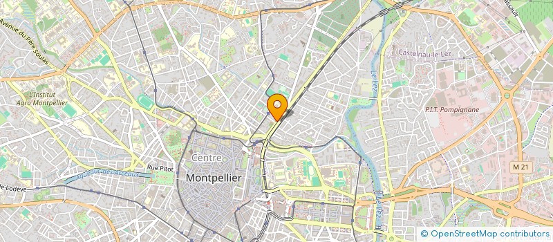 localisation de l'entreprise MONSIEUR JEAN SERRA à MONTPELLIER