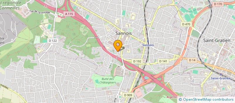 localisation de l'entreprise MONSIEUR JEAN SERRE à SANNOIS