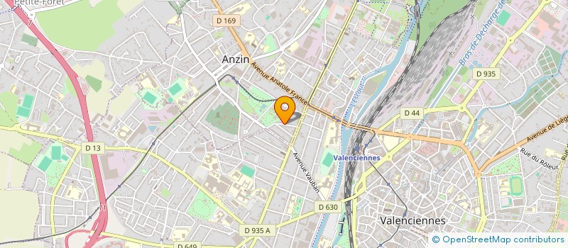 localisation de l'entreprise MONSIEUR JEAN SERUZIER à ANZIN