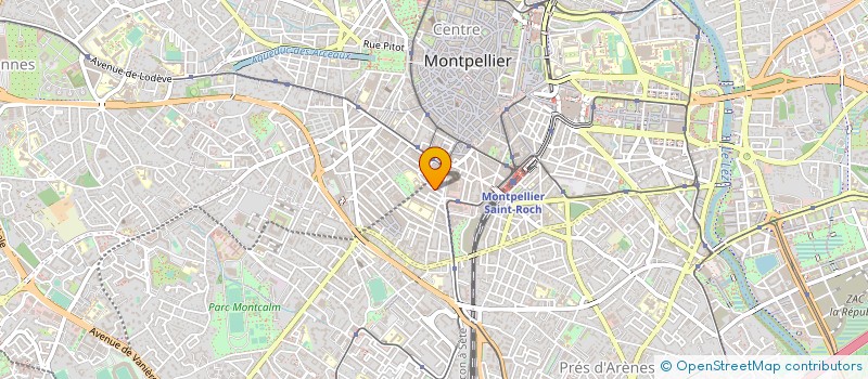 localisation de l'entreprise MONSIEUR JEAN SERVEL à MONTPELLIER