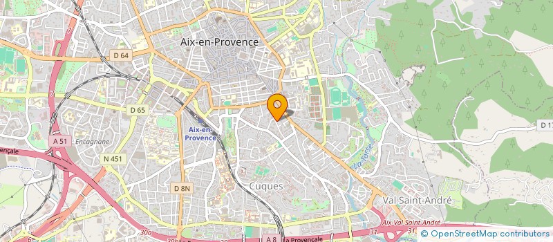 localisation de l'entreprise MONSIEUR JEAN SERVIN à AIX-EN-PROVENCE