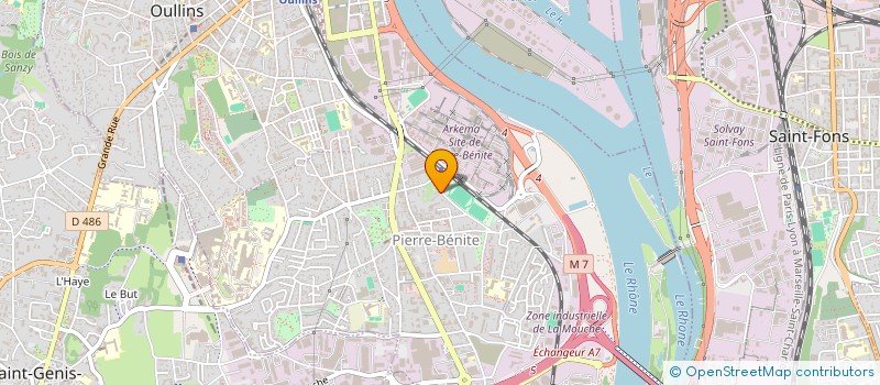 localisation de l'entreprise MONSIEUR JEAN SEYARET  OULLINS-PIERRE-BENITE