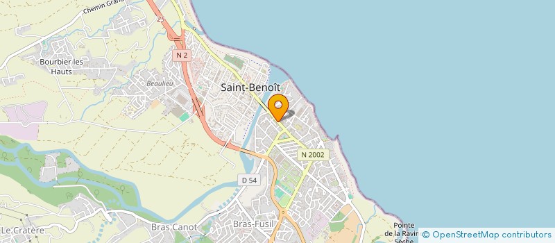 localisation de l'entreprise MONSIEUR JEAN SIAM-TSIEU à SAINT-BENOIT