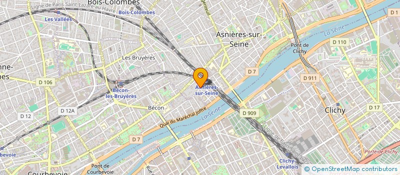 localisation de l'entreprise MONSIEUR JEAN SIAUD à ASNIERES-SUR-SEINE