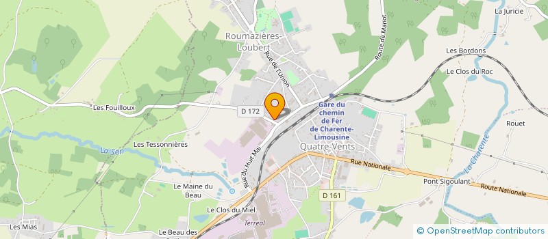 localisation de l'entreprise MONSIEUR JEAN SIBERT à TERRES-DE-HAUTE-CHARENTE