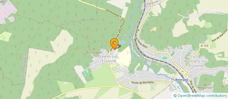 localisation de l'entreprise MONSIEUR JEAN SIBILIA  VAYRES-SUR-ESSONNE