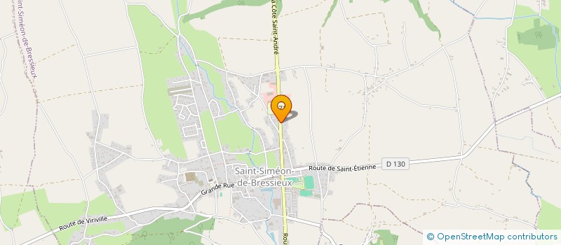 localisation de l'entreprise MONSIEUR JEAN SIBUT  SAINT-SIMEON-DE-BRESSIEUX