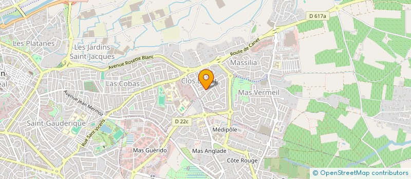 localisation de l'entreprise MONSIEUR JEAN SIDOU  PERPIGNAN