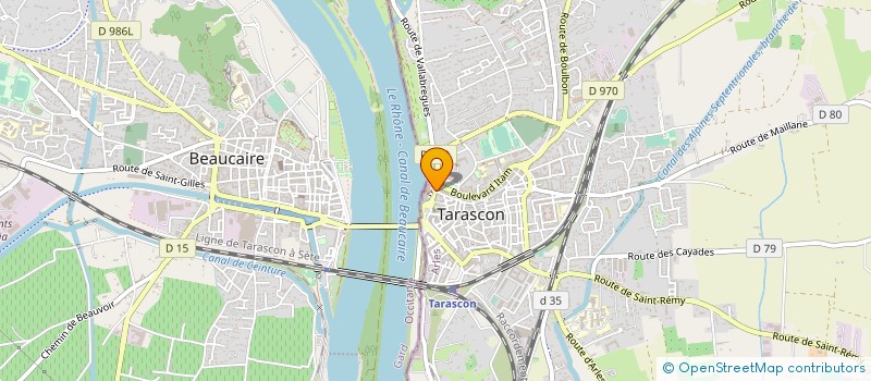 localisation de l'entreprise MONSIEUR JEAN SIESSE  TARASCON