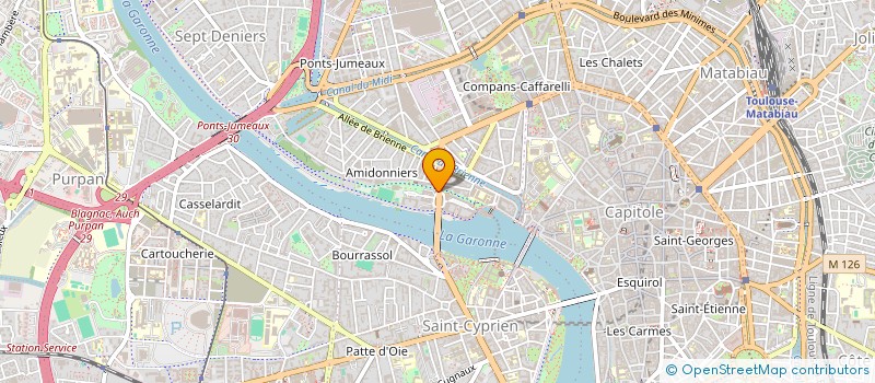 localisation de l'entreprise MONSIEUR JEAN SILLIEN à TOULOUSE