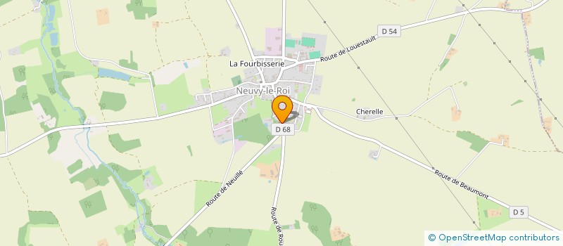 localisation de l'entreprise MONSIEUR JEAN SILVANT  NEUVY-LE-ROI