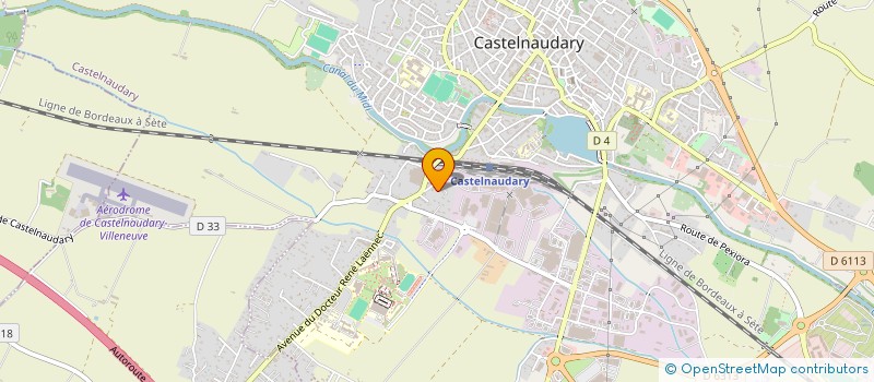 localisation de l'entreprise MONSIEUR JEAN SILVESTRE  CASTELNAUDARY