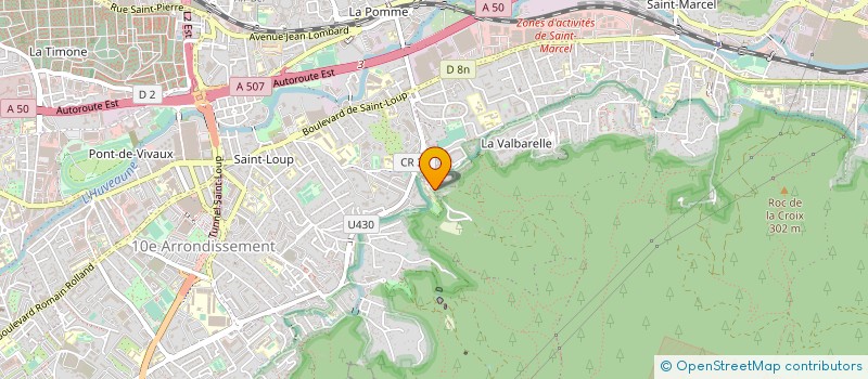 localisation de l'entreprise MONSIEUR JEAN SILVIA  MARSEILLE