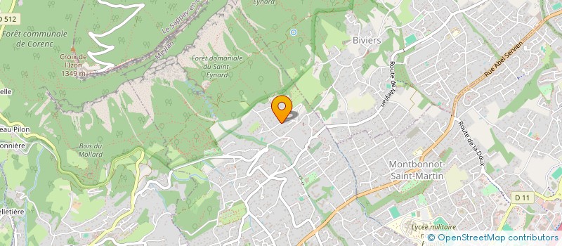 localisation de l'entreprise MONSIEUR JEAN SIMATOS  MEYLAN