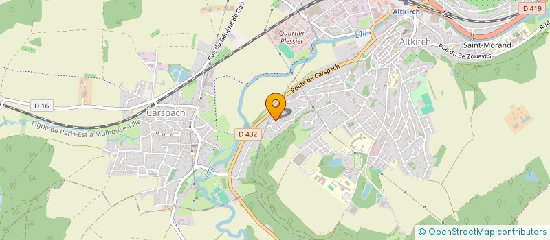 localisation de l'entreprise MONSIEUR JEAN SIMET  JETTINGEN