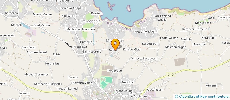 localisation de l'entreprise MONSIEUR JEAN SIMIER  PLOUGUERNEAU