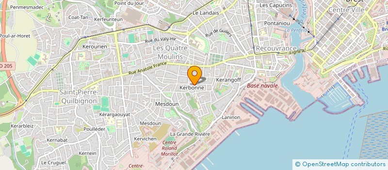 localisation de l'entreprise MONSIEUR JEAN SIMON à BREST