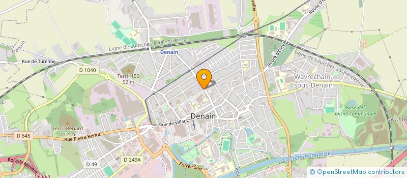 localisation de l'entreprise MONSIEUR JEAN SIMON à DENAIN