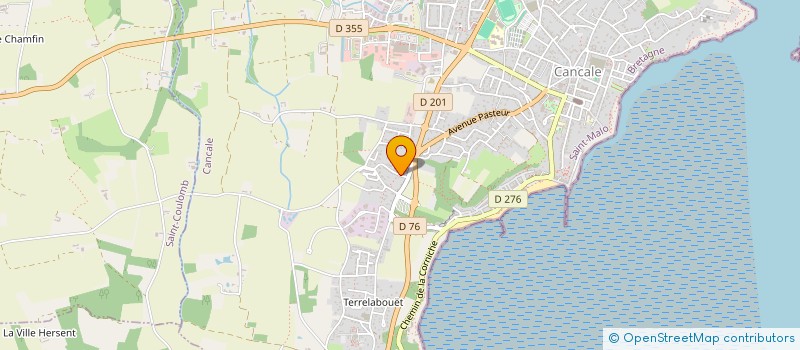 localisation de l'entreprise MONSIEUR JEAN SIMON  CANCALE