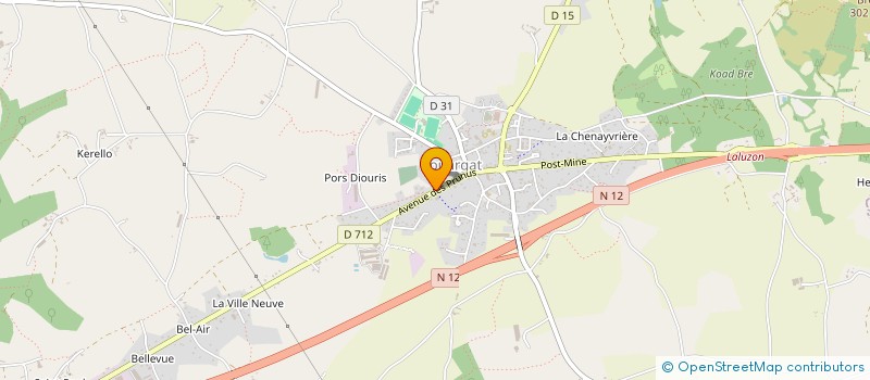 localisation de l'entreprise MONSIEUR JEAN SIMON  LOUARGAT