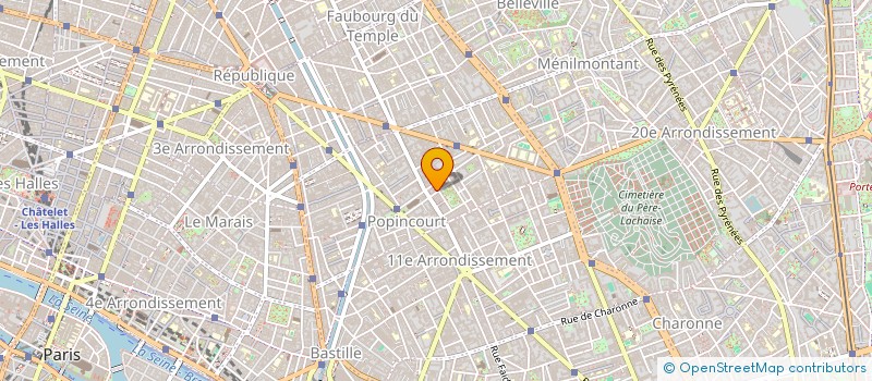 localisation de l'entreprise MONSIEUR JEAN SIMON-APPIETTO  PARIS