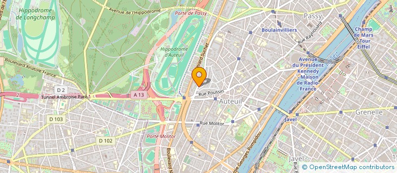 localisation de l'entreprise MONSIEUR JEAN SIMONARD  PARIS