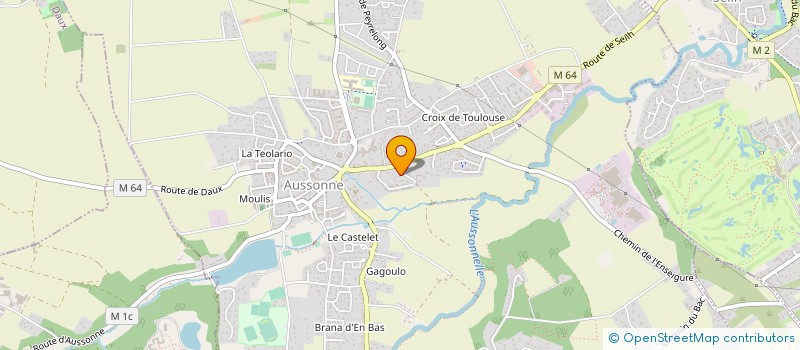 localisation de l'entreprise MONSIEUR JEAN SIMONEAU-RIBERA à AUSSONNE