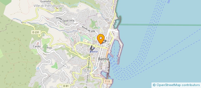 localisation de l'entreprise MONSIEUR JEAN SIMONI à BASTIA