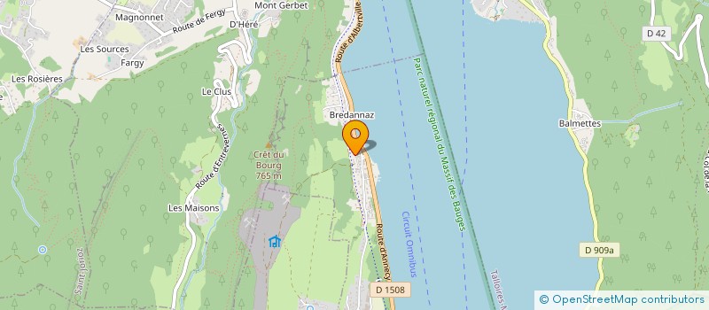 localisation de l'entreprise MONSIEUR JEAN SIMONNET  DOUSSARD