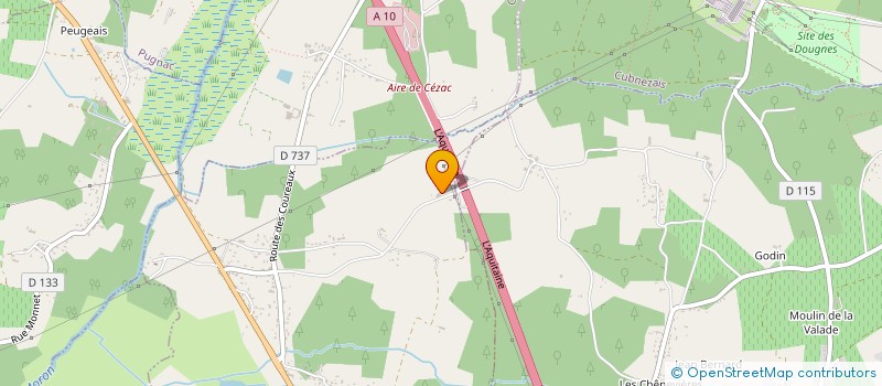 localisation de l'entreprise MONSIEUR JEAN SIMONNET  SAINT-LAURENT-D'ARCE