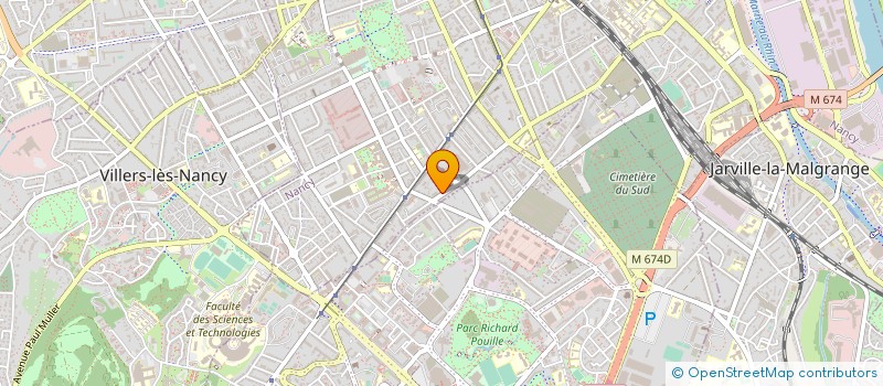 localisation de l'entreprise MONSIEUR JEAN SINGERLE  NANCY