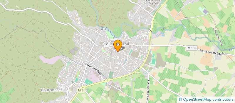 localisation de l'entreprise MONSIEUR JEAN SINGLA à COURNONTERRAL