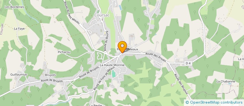 localisation de l'entreprise MONSIEUR JEAN SIQUIER à COURSAC