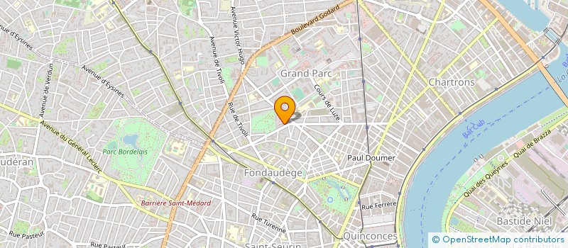 localisation de l'entreprise MONSIEUR JEAN SIRE à BORDEAUX