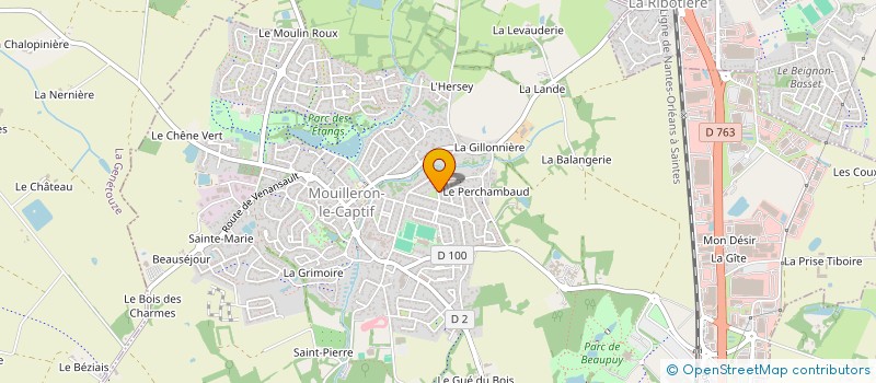 localisation de l'entreprise MONSIEUR JEAN SIRET à ROCHE SUR YON (LA)
