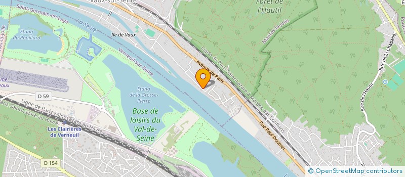 localisation de l'entreprise MONSIEUR JEAN SIRIEIX à VAUX-SUR-SEINE