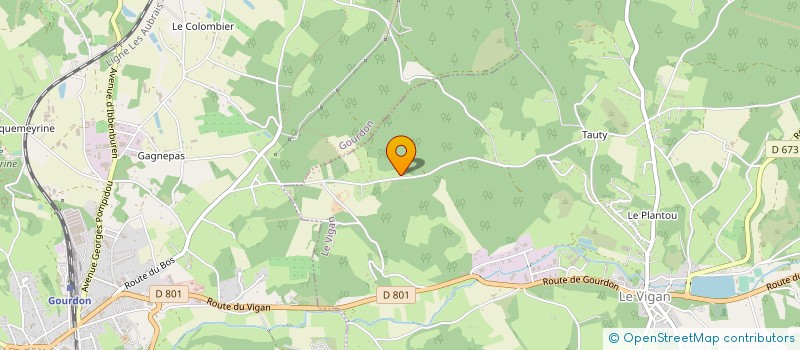 localisation de l'entreprise MONSIEUR JEAN SISTERNE  LE VIGAN