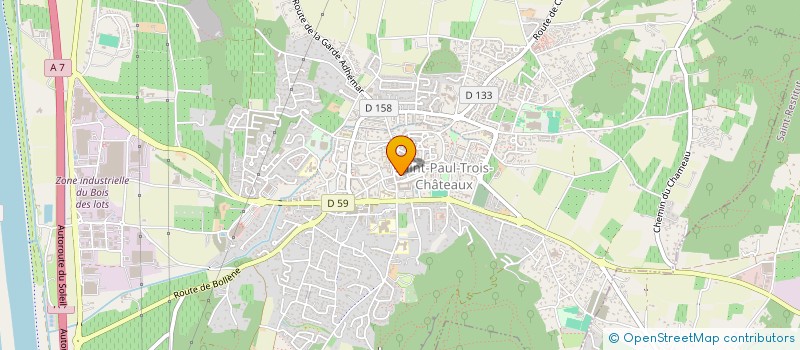 localisation de l'entreprise MONSIEUR JEAN SITEBOUN à SAINT-PAUL-TROIS-CHATEAUX