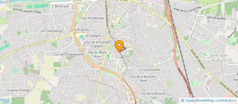 localisation de l'entreprise MONSIEUR JEAN SKAYRAK  ORLEANS