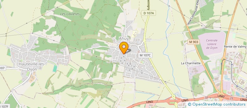 localisation de l'entreprise MONSIEUR JEAN SKOWRONEK  AHUY