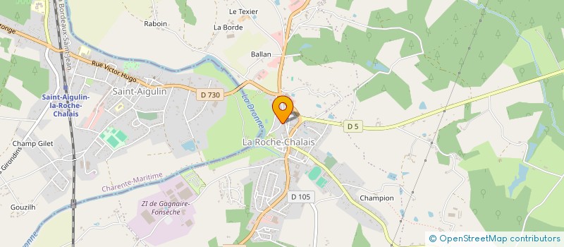 localisation de l'entreprise MONSIEUR JEAN SOGNER à LA ROCHE-CHALAIS