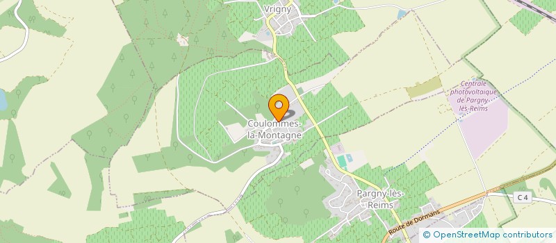 localisation de l'entreprise MONSIEUR JEAN SOGNY  COULOMMES-LA-MONTAGNE