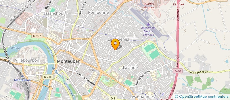 localisation de l'entreprise MONSIEUR JEAN SOLANA  MONTAUBAN