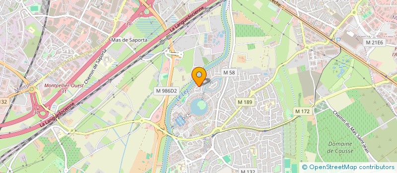 localisation de l'entreprise MONSIEUR JEAN SOLER à LATTES