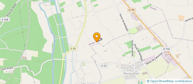 localisation de l'entreprise MONSIEUR JEAN SOLLAT  NOVES