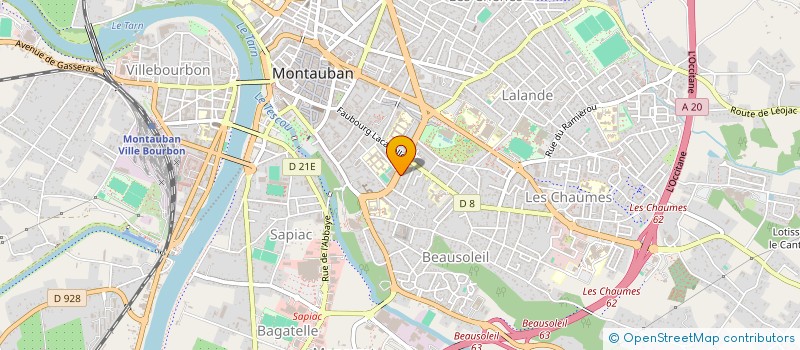 localisation de l'entreprise MONSIEUR JEAN SOLSONA à MONTAUBAN