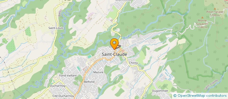localisation de l'entreprise MONSIEUR JEAN SONOR à SAINT-CLAUDE