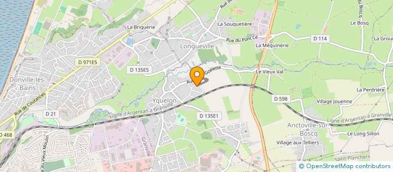 localisation de l'entreprise MONSIEUR JEAN SOONAYE  YQUELON