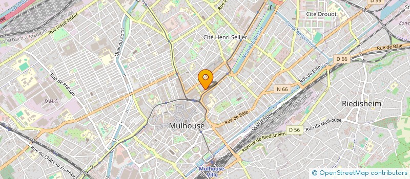 localisation de l'entreprise MONSIEUR JEAN SORBIER à MULHOUSE